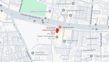 Location of EFC Venus Stratum Co-Working space in Satellite, Ahmedabad - Image 289931